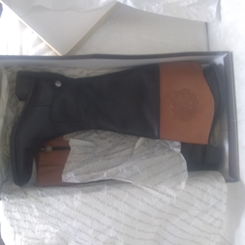 SOLD***Franco Sarto Riding boot Wide Calf - Picture 6 of 7